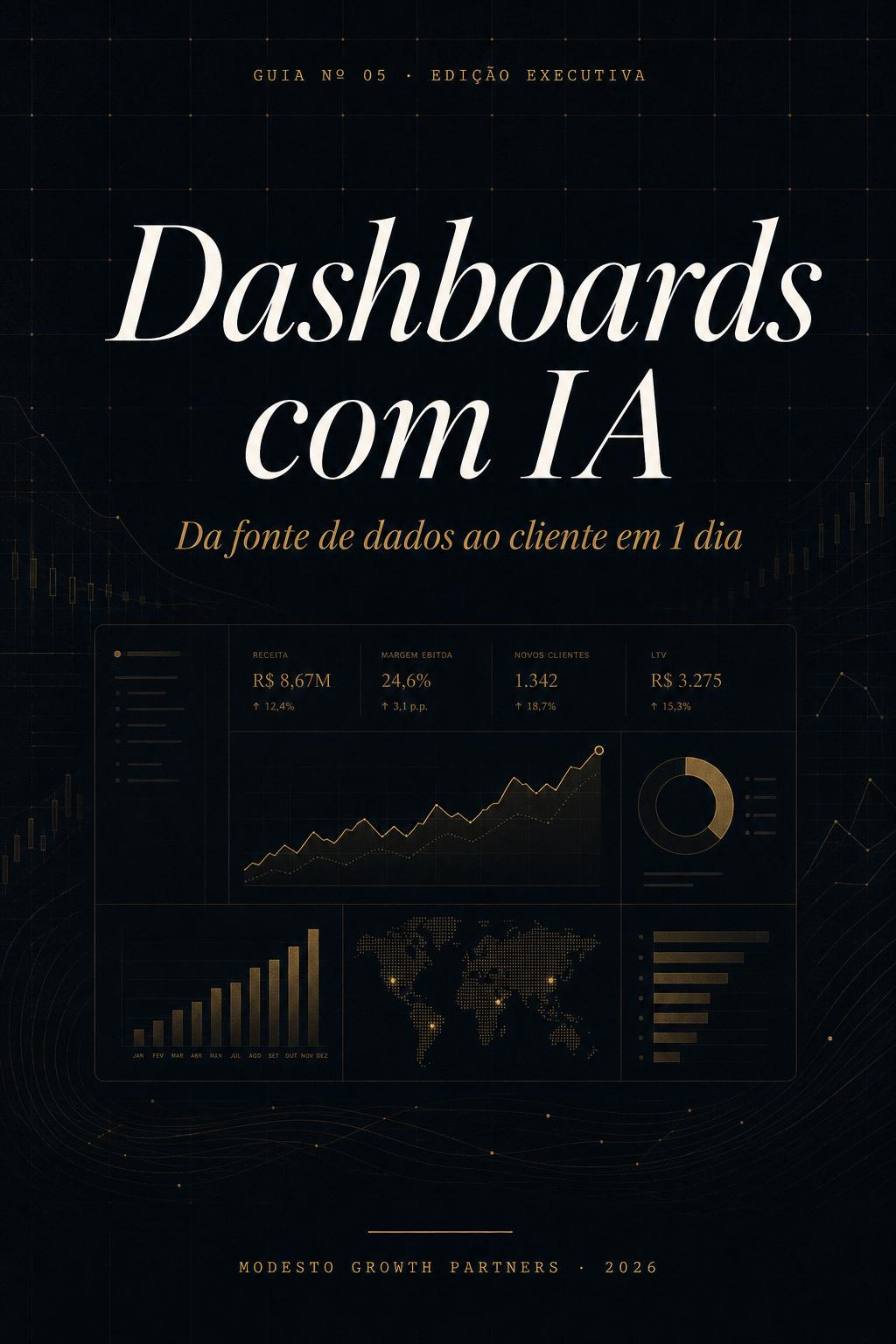 Capa do guia Dashboards com IA